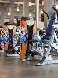 Crunch Fitness exercise machines