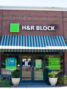 H&R Block exterior