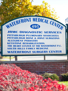 Waterfront Medical Center sign