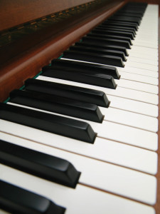 Piano keys