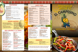 El Campesino Menu The Waterfront