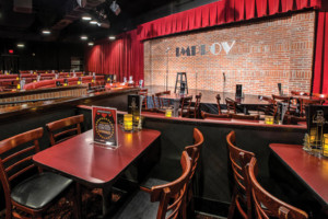 Interior of IMPROV stage and tables