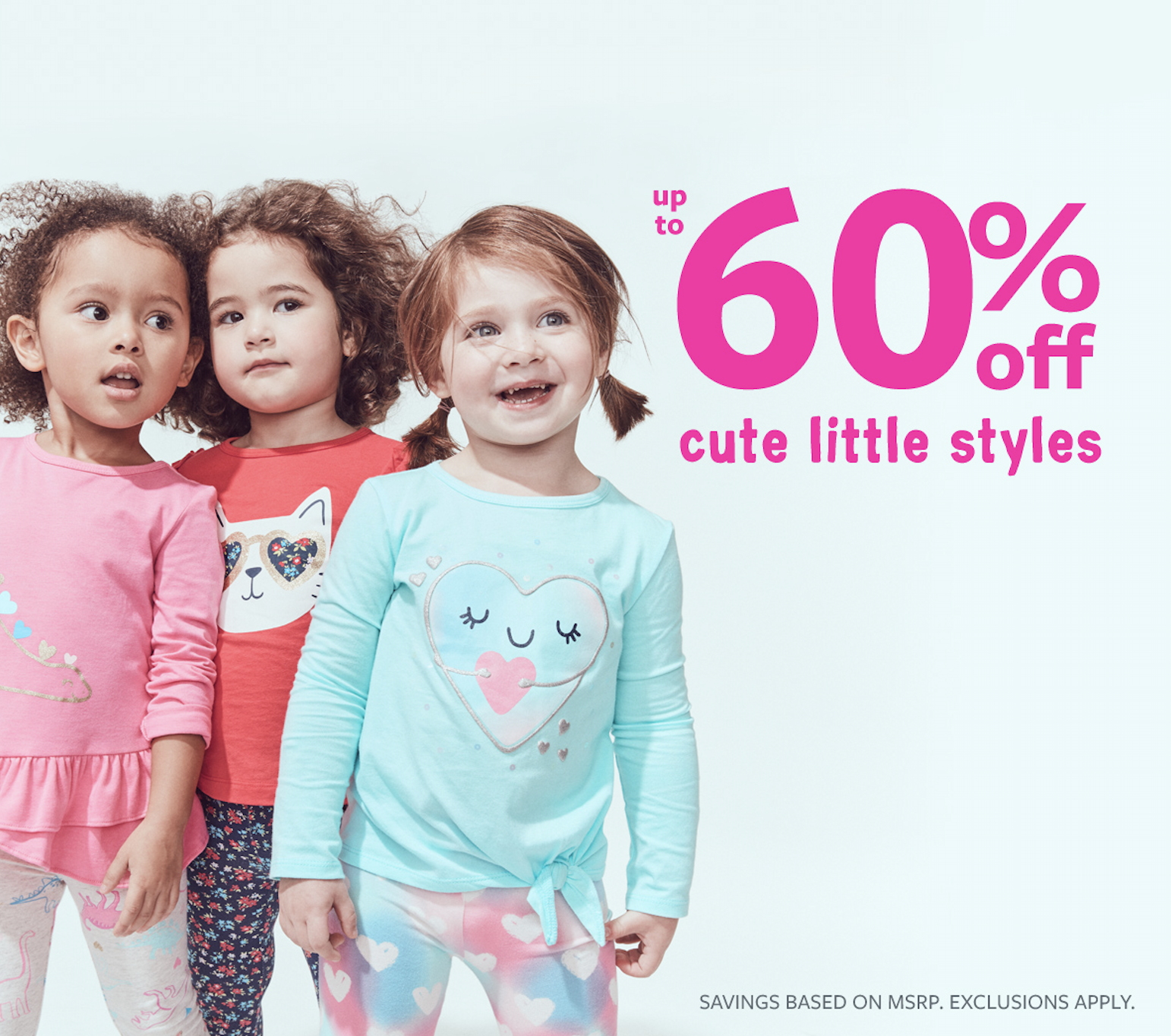 Carter’s Lots of Love Up to 60% Off