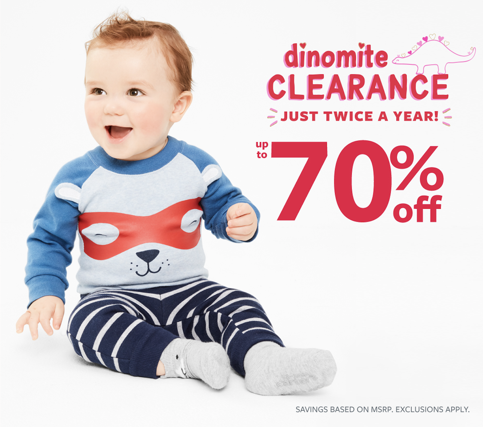 Carter’s Dinomite Clearance Up to 70% Off