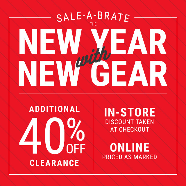 Sale into 2020!