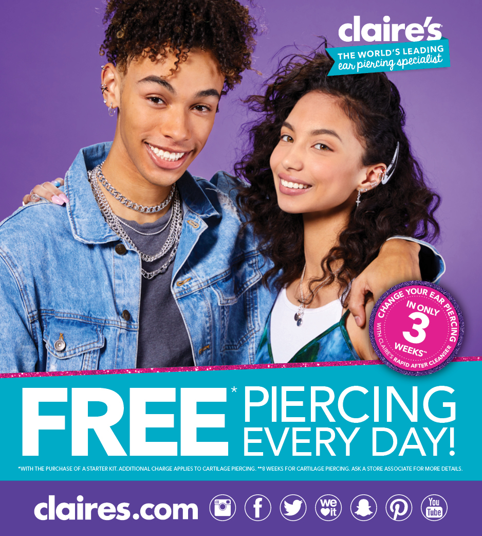 Free Ear Piercing