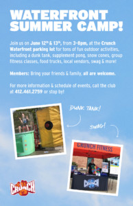 Crunch Waterfront Summer Camp!