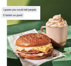 New Ham, Egg & Cheese on a Cinnamon Crunch Bagel