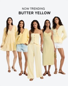 Trending: Butter Yellow