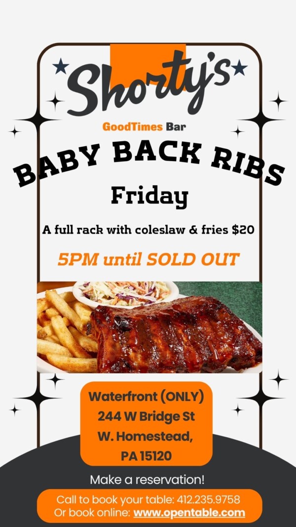 Baby Back Ribs Flyer