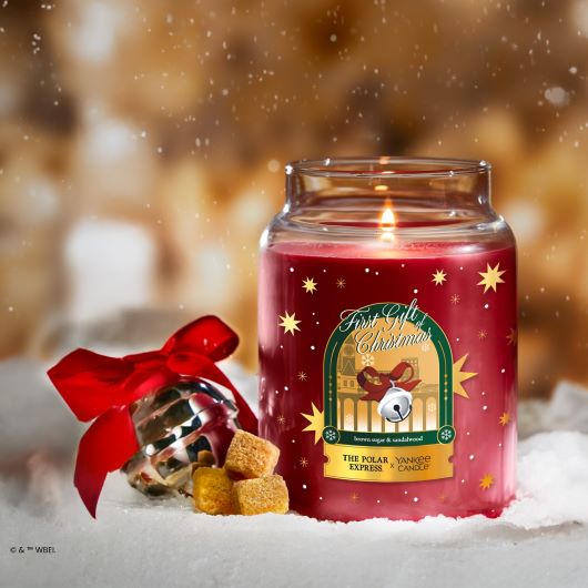 Polar Express Candle