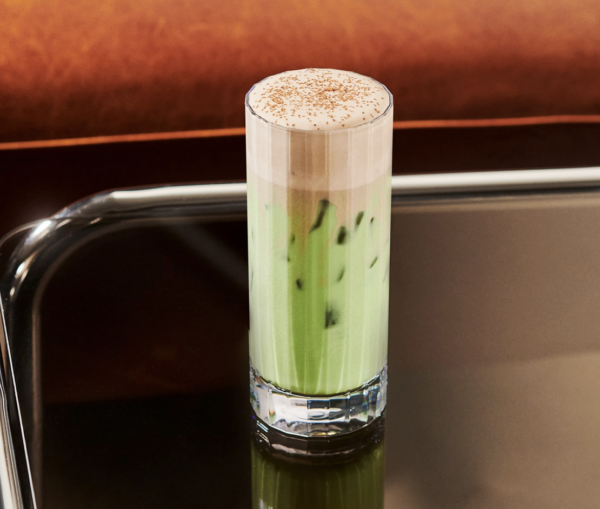 Iced Dubai Chocolate Matcha