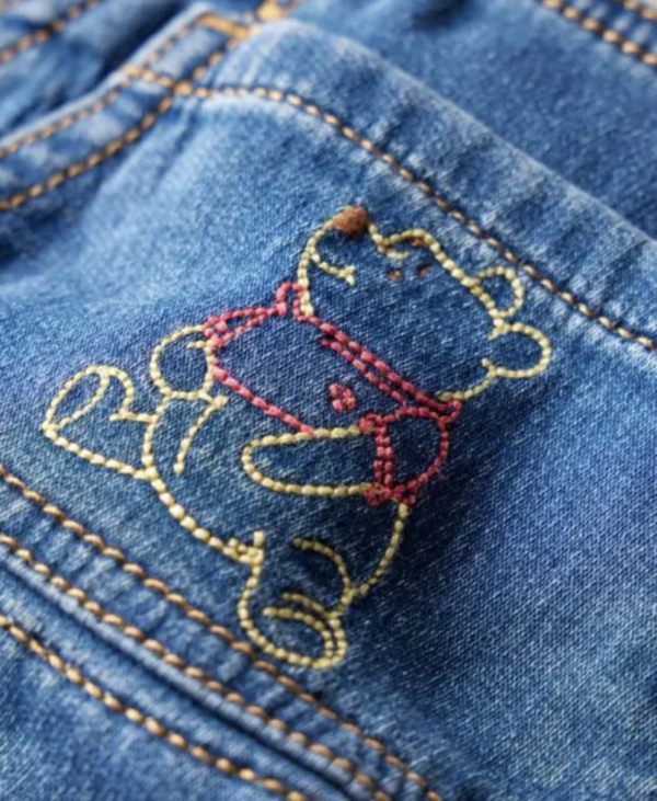 Winnie the Pooh stitching