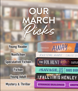 March Monthly Picks + 50% Off Sale!