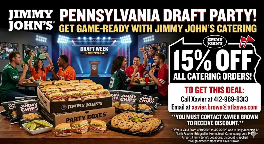 Pennsylvania Draft Party Catering Special