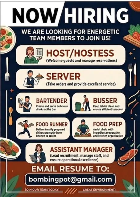 Now Hiring!
